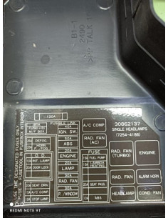 CAJA RELÉS / FUSIBLES 30862137