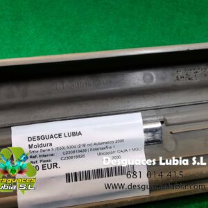 Moldura Bmw Serie 5 (E60) 530d (218 cv) Automatico