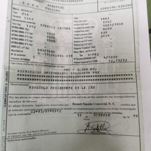 Despiece Renault Laguna 1.6 i 16V (107 cv) 1998