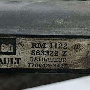 Radiador agua Renault Megane I (BA) 1.9 dTi (98 cv)