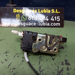 Cerradura puerta trasera derecha Peugeot 407 1.6 HDi (109 cv)