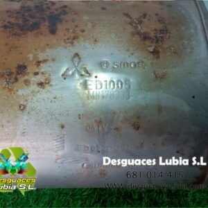 Tubo de escape trasero Mitsubishi Colt VI (Z30) 1.1 CZ1 (75 cv)