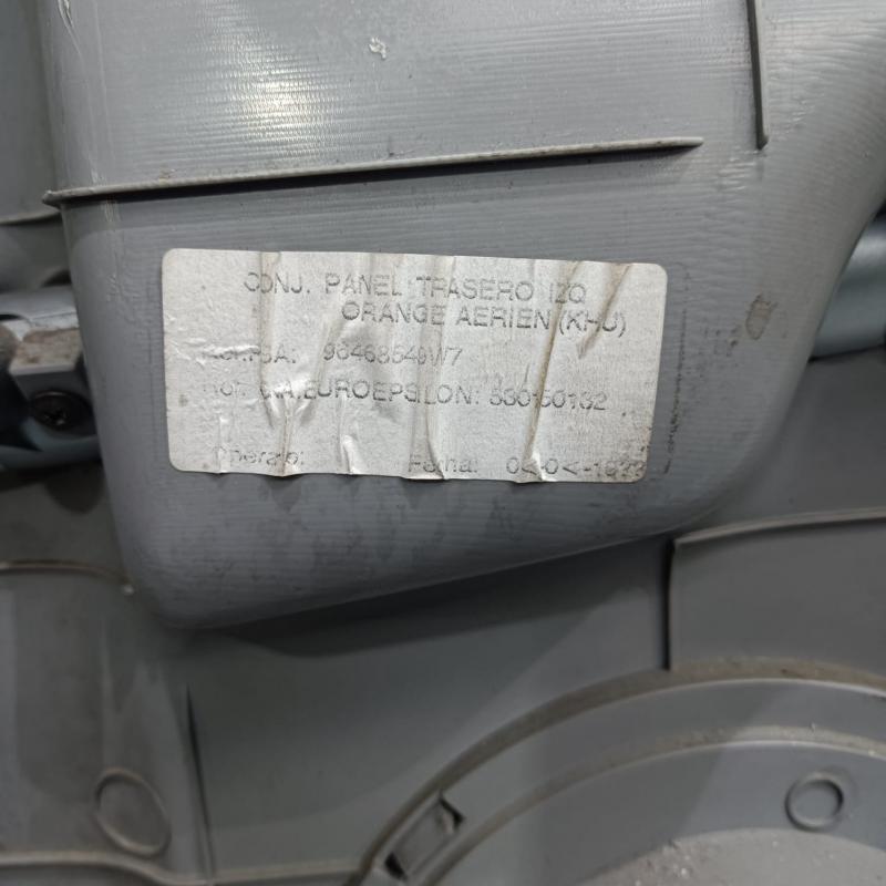 Guarnecido puerta trasera izquierda Citroen C3 Pluriel 1.6i 16V (109 cv) Automatico